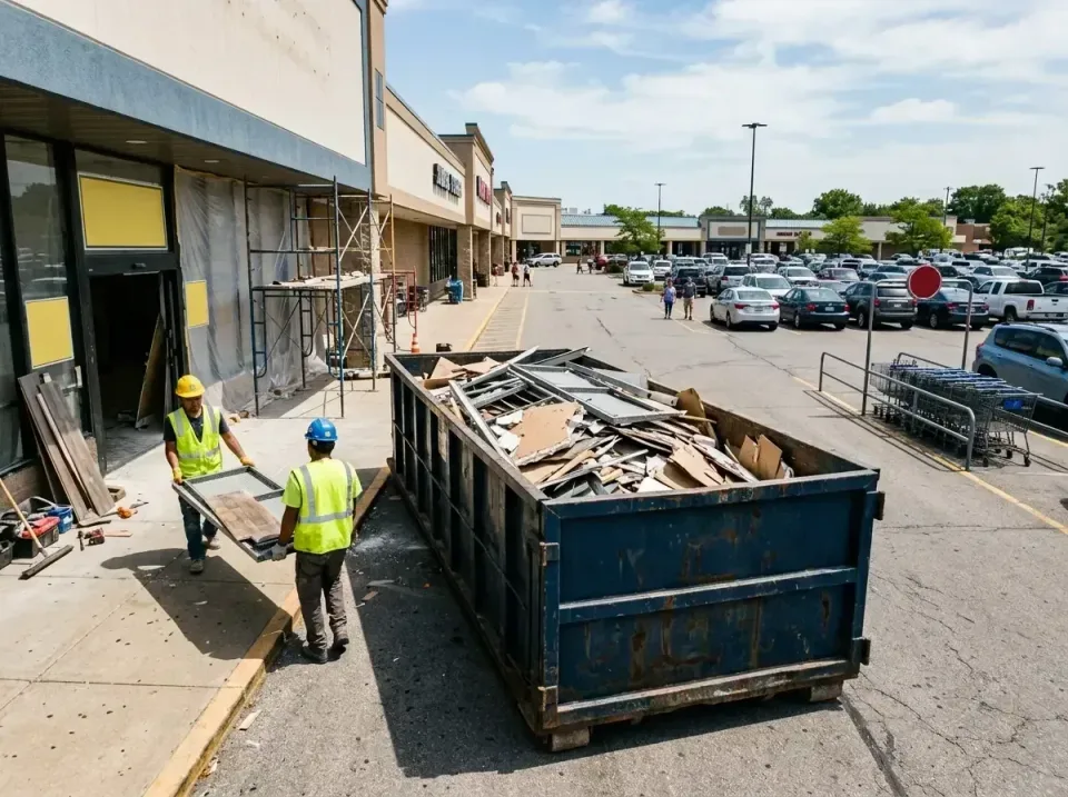 retail-store-renovation-debris-003 — frequently asked questions, Roll-off Dumpster Rentals in Center Line, MI